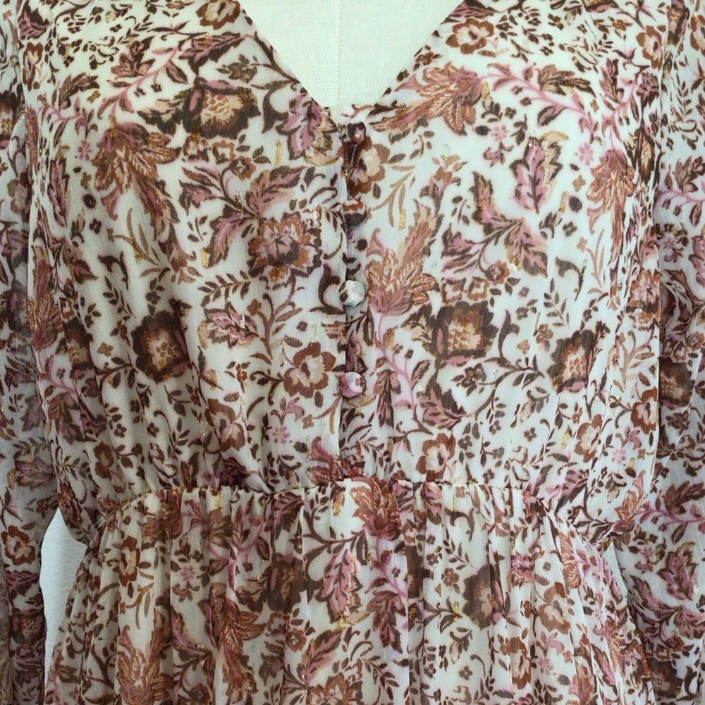 Piper & Scoot The Halpert Tiered Midi Dress - Picture 12 of 15